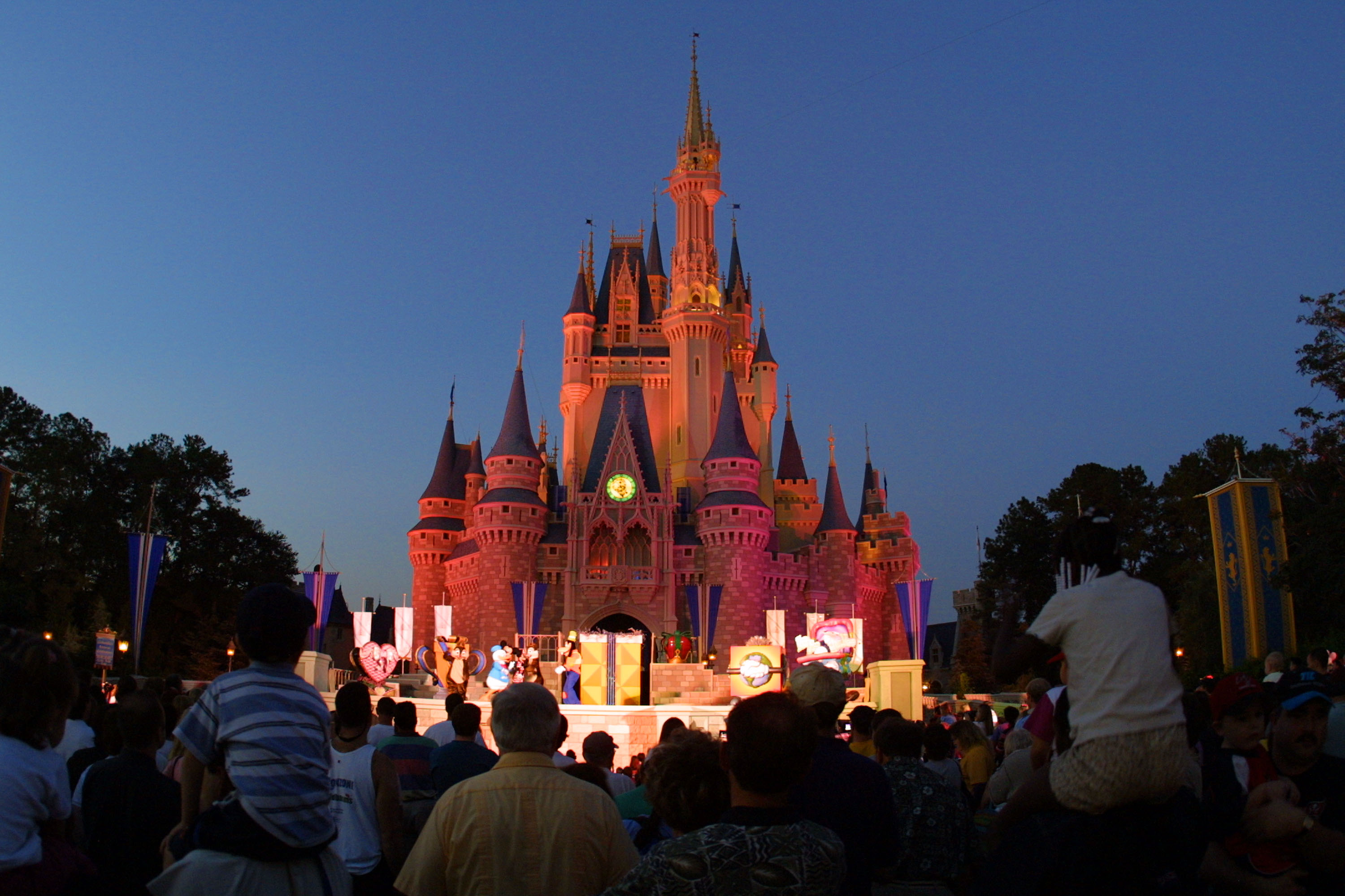 Disney Castle Grandmother Arrested at Disney