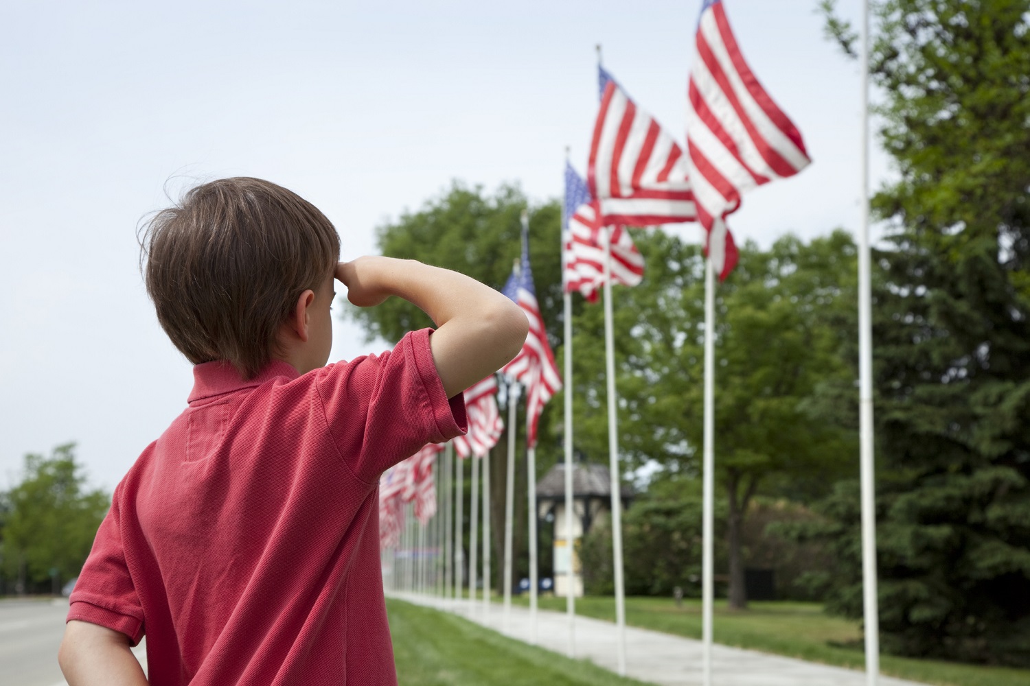 American Flag Salute How Big is Too Big When it Comes to the American Flag?